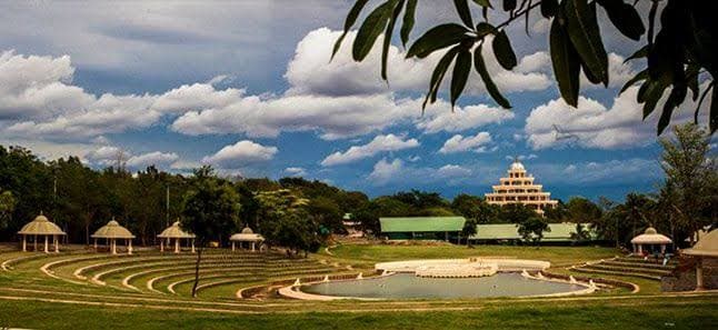 Guru Paduka Vanam serene reflection gardens